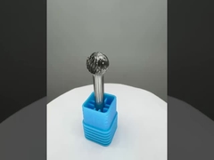 Carburo de bola de borrado de doble corte Burr Bits taladro Bits 1/4 pulgadas de carburo Burr para molino de die