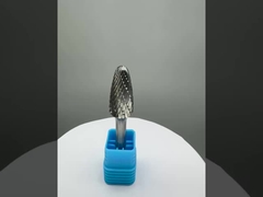 SF Árbol de radio extremo de carburo de tungsteno Burr doble corte estándar