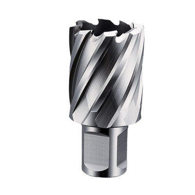 Buen precio Diámetro 22 mm HSS cortador anulado espiral anulado conjunto de brocas ODM en línea
