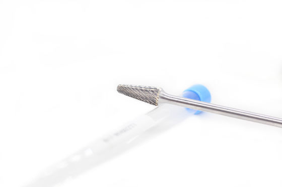 Buen precio Customized L- Ball Nosed Cone Shape Tungsten Carbide Burrs 12*28 Standard Double Cut 6mm Shank With 178 Overall Length en línea