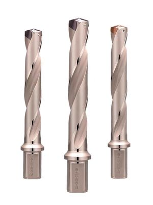 Buen precio Perforación de carburo de tungsteno 7D Bites de acero flauta espiral indexable herramientas de perforación profunda en línea