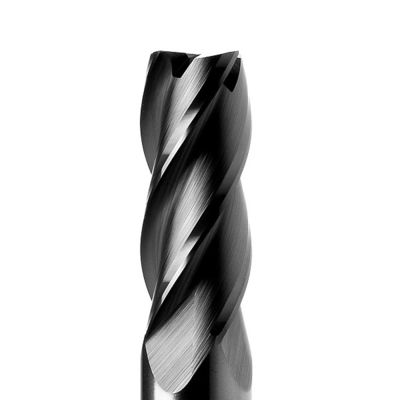 Buen precio HRC45 Cnc 3 mm Muelle de extremo 4 flautas Flat Milling Machine Tool Flat End Mill AITiN Revestimiento en línea