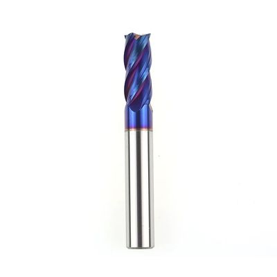 Buen precio 20 mm 4 flautas de acabado plano TiAISiNX de acabado cuadrado para acero y hierro fundido 20*45*20*100 en línea