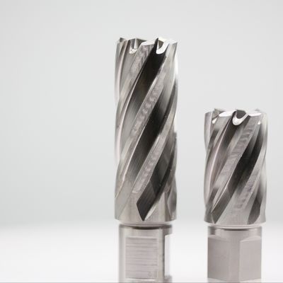 Buen precio 22 mm * 30 mm HSS perforación magnética cortadores anulares 30 mm profundidad de corte Weldon Shank en línea