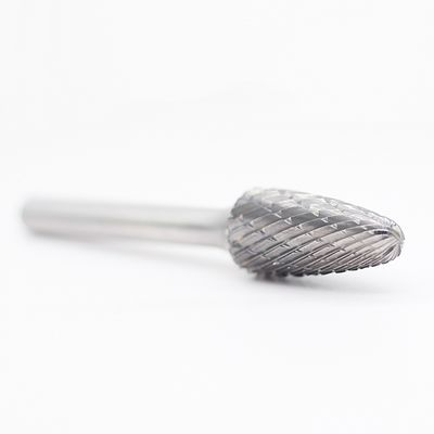 Buen precio SF-3 Forma de árbol, radio de extremo, doble corte de tungsteno carburo con doble corte de 1/4' en línea