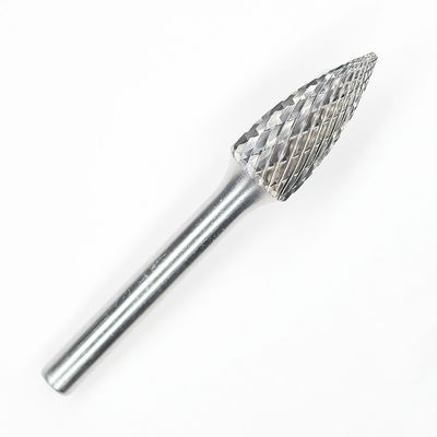 Buen precio SG-2 Tree Point End Double Cut Carbide Burr 1/4 