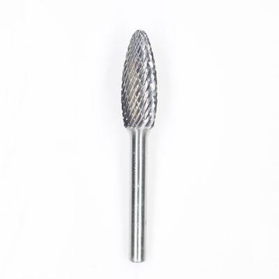 Buen precio SH-1 forma de llama sólida de carburo de tungsteno Burr 1/4 