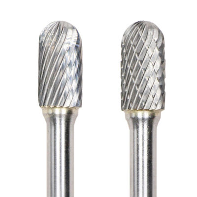 Buen precio SC Single Cut Ball Nosed Cylinder Carbide Burr 8mm*20mm con diafragma de la zanja de 6mm. en línea