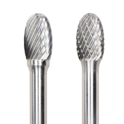 Buen precio SE 12mm Carbide Burr Die Grinder Bit Tungsteno Carbide Burr Ficha rotativa de forma ovalada en el tallo de 8 mm en línea