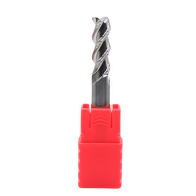 Buen precio 16 mm Dia 16*45*16*100 HRC55 3 flautas de carburo plano de los molinos de extremos para el aluminio sin recubrimiento en línea