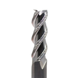 Buen precio 18mm Dia HRC55 3 flautas Flat Carbide Muelles de extremo para el corte de aluminio sin recubrimiento longitud 45mm 18*45*18*100 para la personalización en línea