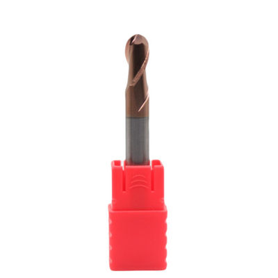Buen precio 8mm Dia R4*8*16*8*150L 2Flutes TiAISiN Carbide Ball Nose End Mill para el acero al carbono aleación de acero hierro fundido en línea