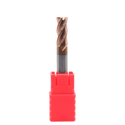 Buen precio 4mm Dia 4*10*4*50 TiAISiN Revestido 4 Flautas Planas Carburo Quadrado Fin de Molino Para Acero de Carbono Aleación de Acero Hierro Fundido en línea