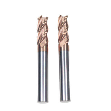 Buen precio 8mm Dia 8*20*8*60 TiAISiN Revestido con 4 flautas planas de carburo para el molino de extremos cuadrados de acero al carbono en línea