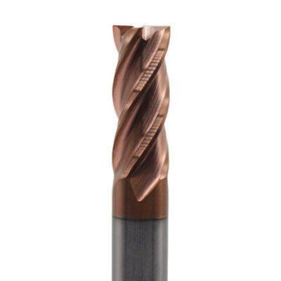 Buen precio 16*45*16*100 TiAISiN Revestido con 4 Flutes de Carburo Quadrado de Extremidad de Molino para Acero de Carbono Aleación de Acero Fundido 16mm Diámetro de Corte en línea