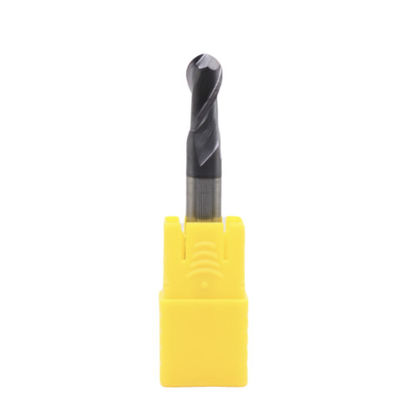 Buen precio Diámetro del bastidor 6mm R3*6*12*6*50 2 Flautas Molino de extremo de bola AITiN Revestido para acero al carbono aleación de acero acero inoxidable hierro fundido en línea