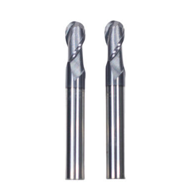 Buen precio AITiN Revestido 10 mm R5*10*20*10*75 2 Flutas Molino de extremo de bola para el mecanizado de acero al carbono aleación de acero acero inoxidable hierro fundido en línea