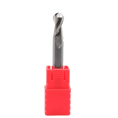 Buen precio HRC 55° R3*6*12*6*150L 2 flautas Molino de extremo de nariz de bola para aluminio sin recubrimiento en línea