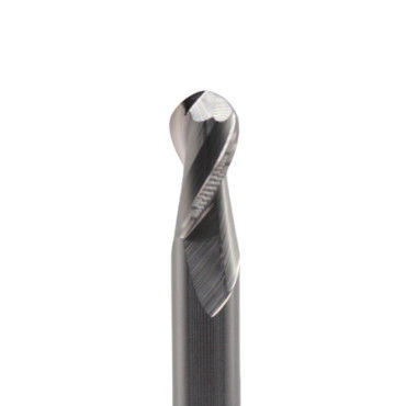 Buen precio HRC 55° R4*8*16*8*60 2 Flautas Molino de extremo de nariz de bola para aluminio sin recubrimiento en línea