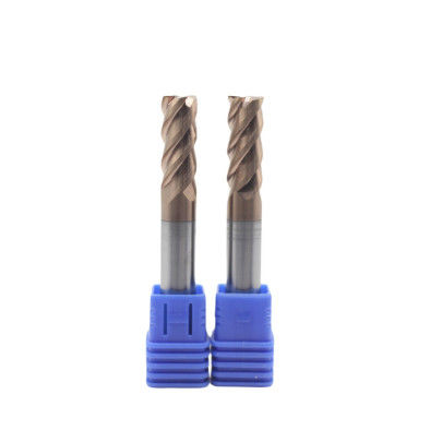 Buen precio 10 mm Diámetro de corte 4 flautas Cortador de fresado para aleación de acero acero endurecido 45-65HRC ALTiN TiSiN Revestimiento para personalización en línea
