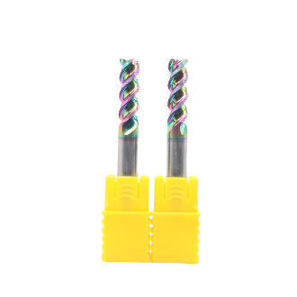 Buen precio Diámetro de la vara 10 mm 10 * 30 * 10 * 75 * 3T 3Flutes DLC recubrimiento de carburo sólido molino de extremo dinámico para aleación de aluminio fundido si 12% en línea