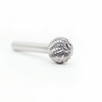 Buen precio 19 mm de corte Dia D-bola forma de carburo de las burras con 8 mm de la junta Dia doble corte de carburo de la burra rotativa en línea