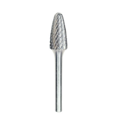 calidad Fresa Rotatoria de Carburo de Tungsteno Forma de Árbol SF-5 Diámetro 1/2" con Longitud de Vástago de 1" sobre Diámetro de Vástago de 1/4" fábrica