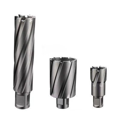 Buen precio Profundidad de corte de 100 mm TCT Cortador anular Cortador de agujeros profundos Cortador de carburo Cortador anular Perforación en línea