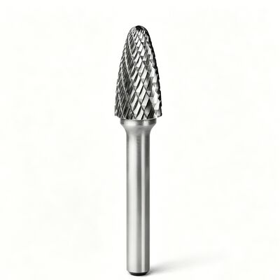 Buen precio Carburo de tungsteno Burr rotativo. Forma de árbol SF-5. Diámetro de 1/2 pulgada, longitud de 1 pulgada. en línea