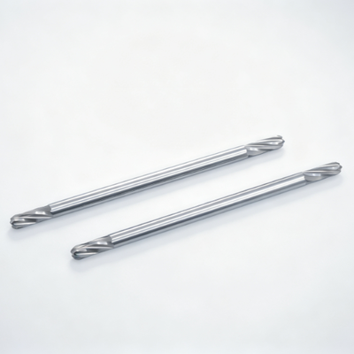 Buen precio Fresa rotatoria de carburo de doble extremo OEM con corte de aluminio, fresa rotatoria de carburo de tungsteno para aluminio en línea